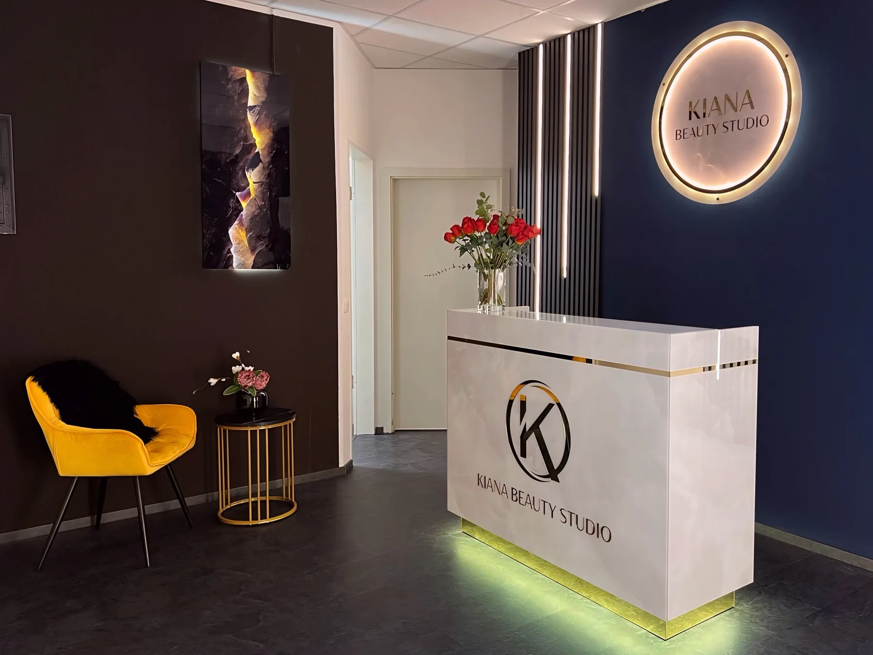 Empfang des Kiana Beauty Studios in Neusäß bei Augsburg
